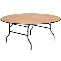 72 Round Table (Wood)