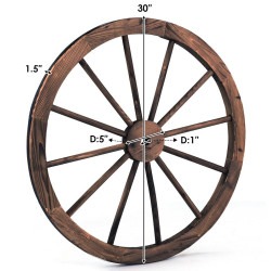 Wagon20Wheel20Demensions 1773439634 Wagon Wheel 30"